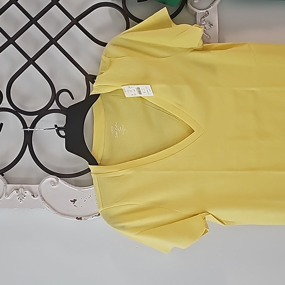 2 NTW J Crew Slub Cotton Tee Size M - Picture 3 of 8